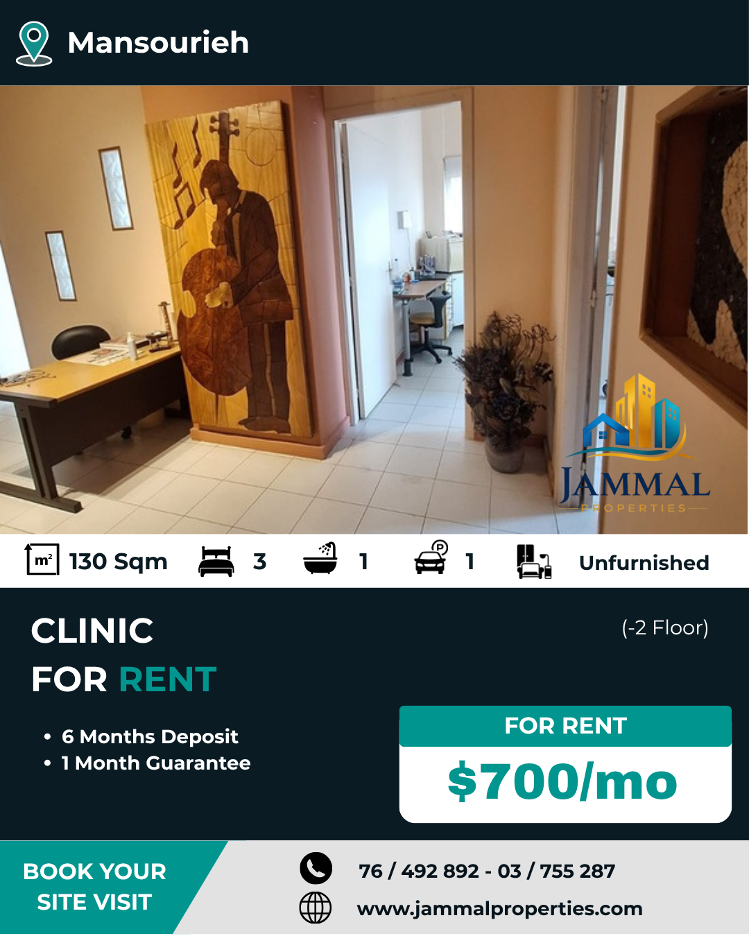 Ready To Move In Dental Clinic (130 SQM)