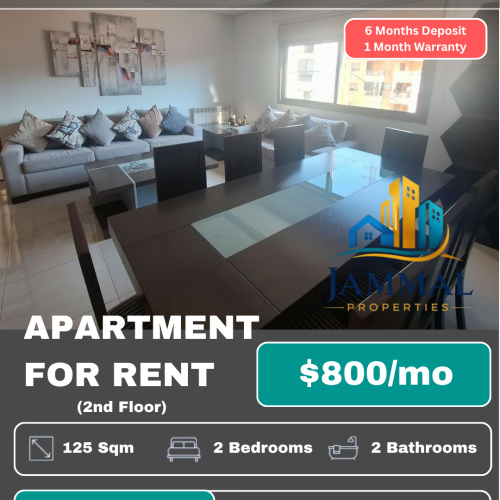 A Very Cozy Apartment For Rent In Daychounieh, Fully Furnished And Ready To Move In