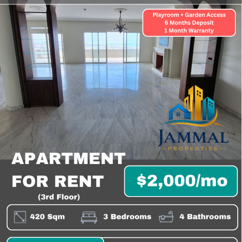 Big Space Apartment Located In A Prime Location, Very Good Price Related To The Available Features