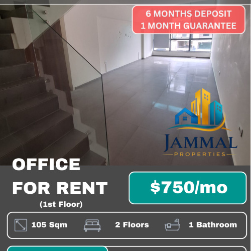 Ready To Move In A Cozy 2 Floors Office (105 SQM)